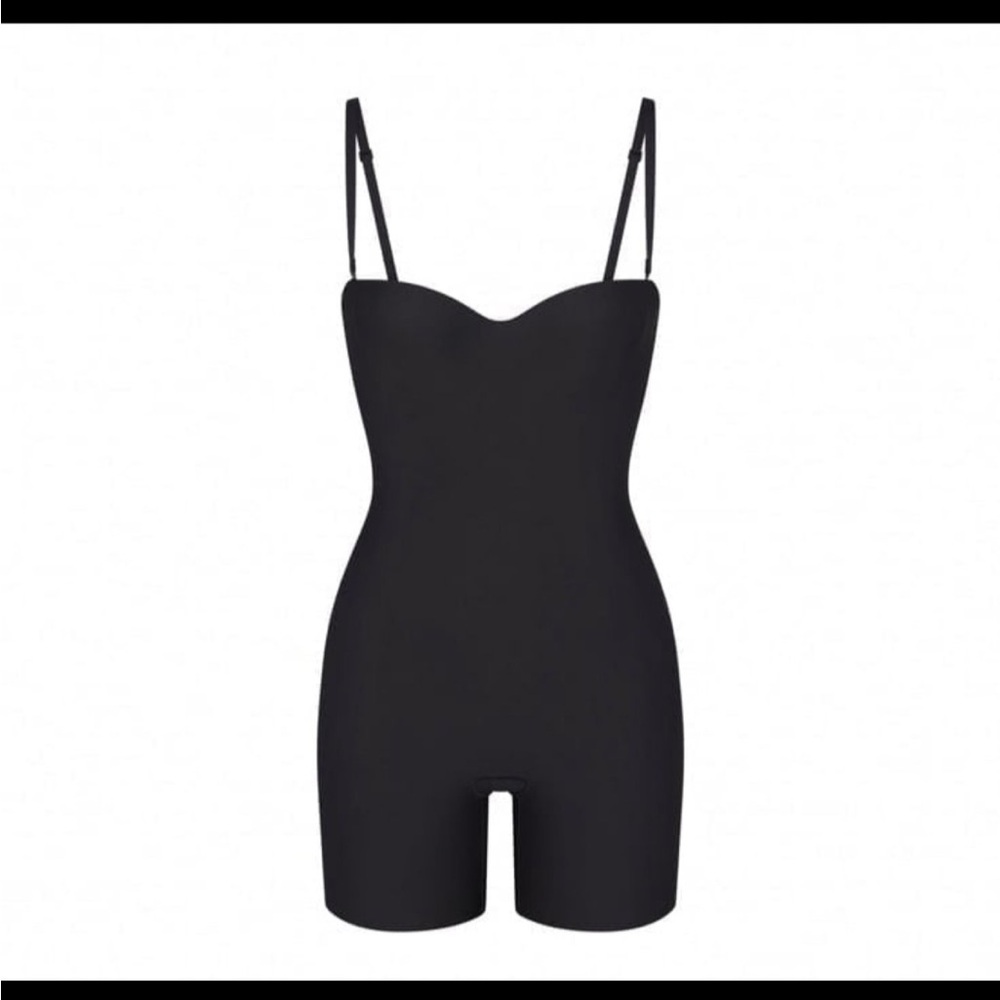SKIMS Black Shapewear Bodysuit